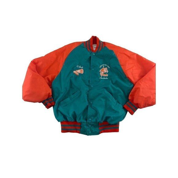 DeLong Jackets & Blazers - DeLong High School Raider Cheerleader Bomber Jacket - Large